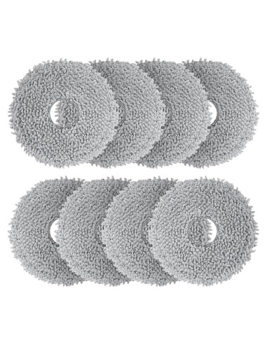 Paños de Microfibra para Mop Roborock Q Revo - 8 Pzs