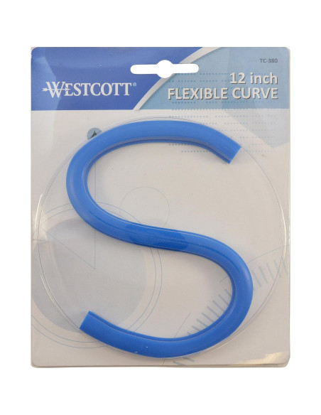 Regla Curva Flexible Westcott TC-380 30 cm Plástico Regla Curva Flexible Westcott TC-380 30 cm Plástico