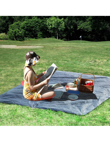 Lona Resistente al Agua Alvantor 1.83m x 1.83m para Camping