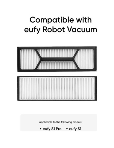 Filtro de Alto Rendimiento eufy Omni S1 Pro/S1 - 2 Paquetes