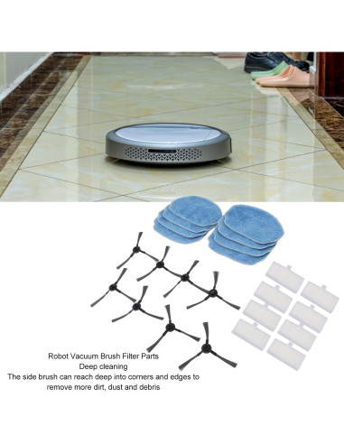 Kit de Piezas de Repuesto Topyond para Aspiradora Robot BR150/BR151