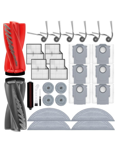 Kit de Repuestos BUXEBUX para Aspiradora Roborock Saros 10 - 29 Piezas