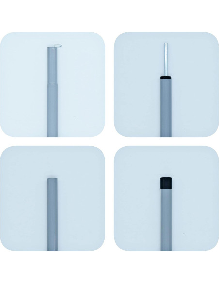 Varillas de tienda ajustables BATDIYOW - Juego de 2, 190.5 cm Varillas de tienda ajustables BATDIYOW - Juego de 2, 190.5 cm