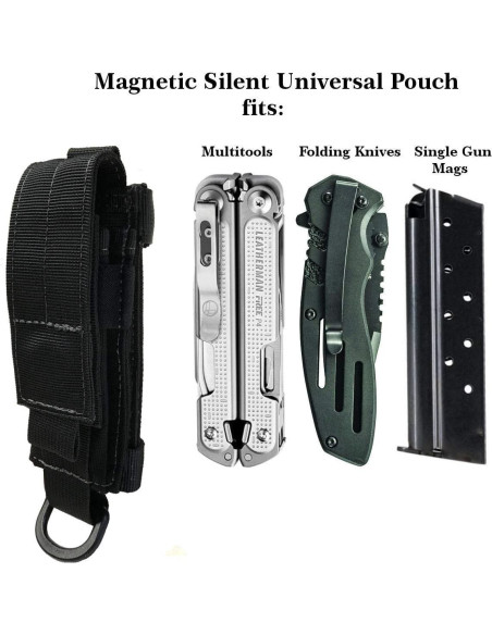 Pouch Multi Herramientas Miles Tactical con Cierre Magnético Pouch Multi Herramientas Miles Tactical con Cierre Magnético
