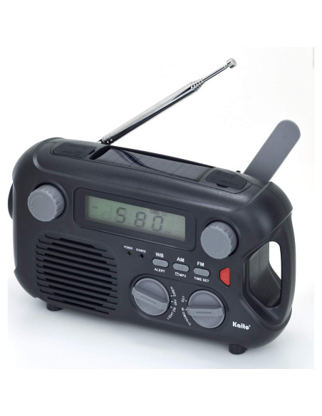 Radio de Emergencia Kaito KA580 Solar y Dynamo AM/FM NOAA Radio de Emergencia Kaito KA580 Solar y Dynamo AM/FM NOAA
