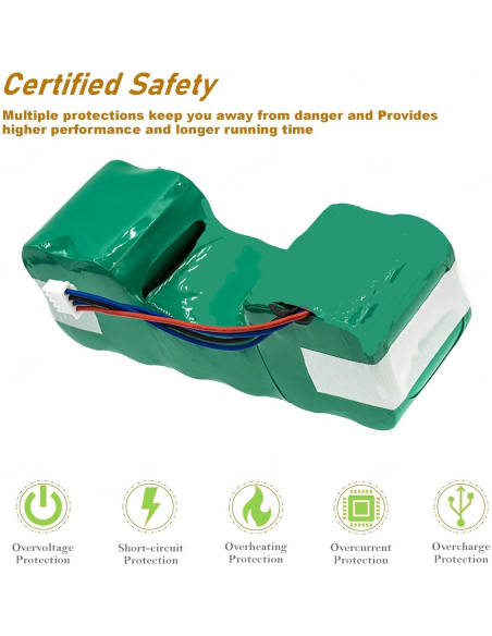 Batería de Aspiradora Robot DM88 para Deebot 900 Series 3700mAh Batería de Aspiradora Robot DM88 para Deebot 900 Series 3700mAh