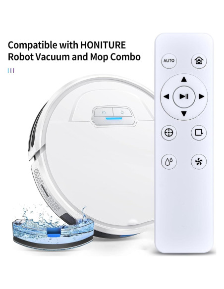 Control Remoto Reemplazo Aspiradora Robot HONITURE G20 Control Remoto Reemplazo Aspiradora Robot HONITURE G20
