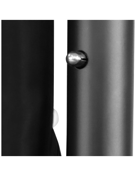 Soporte de Fondo Portátil WUPYI 2.4x4m Negro para Fotografía