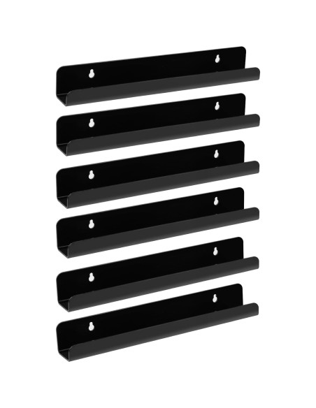 Estante Flotante para Discos de Vinilo Meaocer 6 Piezas 30.48 cm Estante Flotante para Discos de Vinilo Meaocer 6 Piezas 30.48 cm