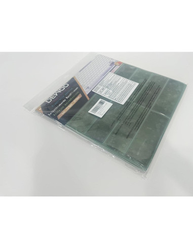 Fondo autoadhesivo de azulejos DEWOO verde 30.48x30.48 cm 10 hojas