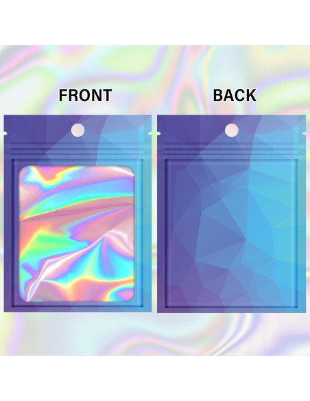 100 Bolsas Reutilizables Mylar Ziplock VEEMOS 8.9x11.9 cm Azul 100 Bolsas Reutilizables Mylar Ziplock VEEMOS 8.9x11.9 cm Azul