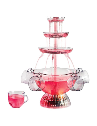 Fuente de Fiesta Iluminada Nostalgia 3 Niveles 3.78L