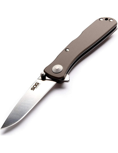 Cuchillo Plegable SOG Twitch II 6.73 cm Acero AUS-8 Aluminio