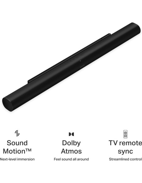 Barra de Sonido Sonos Arc Ultra + Auriculares Sonos Ace - Negro Barra de Sonido Sonos Arc Ultra + Auriculares Sonos Ace - Negro
