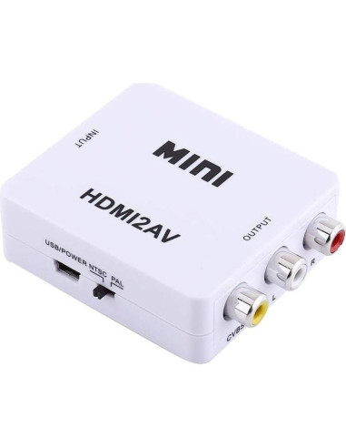 Convertidor HDMI a AV Yosoo HDMI2AV 720p/1080p Plug and Play