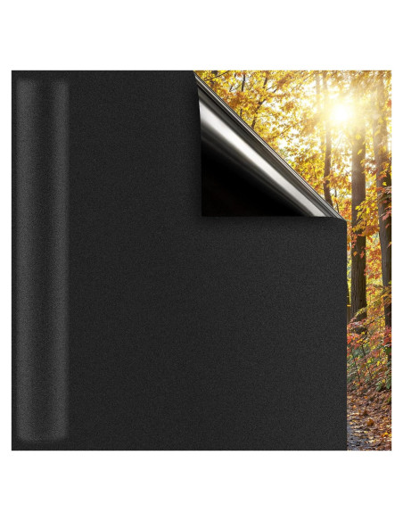 Película Blackout DUOFIRE 30x119.4 cm Anti UV Privacidad Película Blackout DUOFIRE 30x119.4 cm Anti UV Privacidad