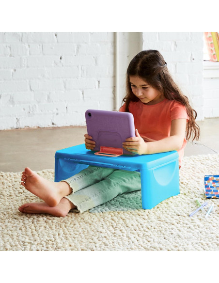 Escritorio Plegable HearthSong para Niños con Almacenamiento Azul Escritorio Plegable HearthSong para Niños con Almacenamiento Azul