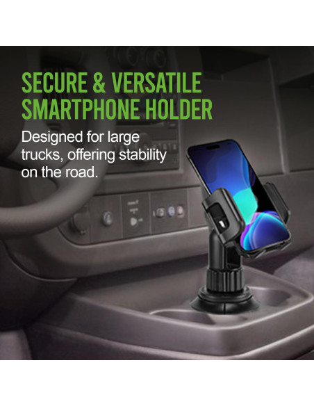 Soporte para Teléfono en Portavasos Cellet Ajustable 360 Soporte para Teléfono en Portavasos Cellet Ajustable 360