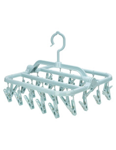 Percha Plegable Annaklin con 26 Clips para Secar Ropa Interior