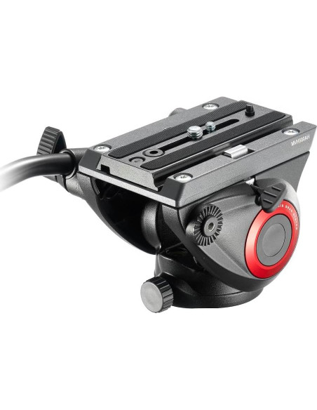 Cabezal de Video Fluido Manfrotto MVH500AH, Soporta 5kg Cabezal de Video Fluido Manfrotto MVH500AH, Soporta 5kg