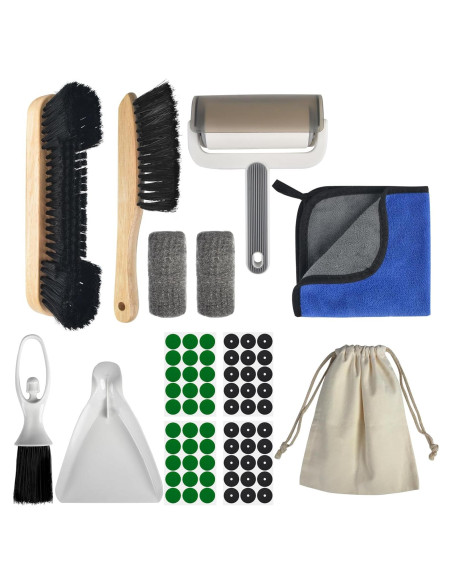 Kit de limpieza para mesa de billar Letesult 12 piezas Kit de limpieza para mesa de billar Letesult 12 piezas