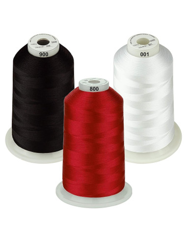 Hilo de Bordado Poliester Simthread 5500Y 5000M 3 Colores