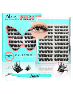 Pestañas Autoadhesivas AILAISHI 10-18mm Kit 100pcs D Curl