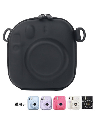 Funda Protectora Kuprusar para Cámara Instax Mini 12/99 Negra
