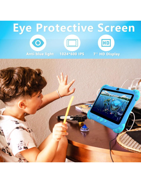 Tableta para Niños YINOCHE 7" Android 11, 32GB, Control Parental Tableta para Niños YINOCHE 7" Android 11, 32GB, Control Parental