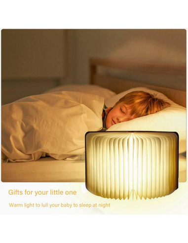 Lámpara de Libro Plegable LOVUMMOR LED Recargable USB