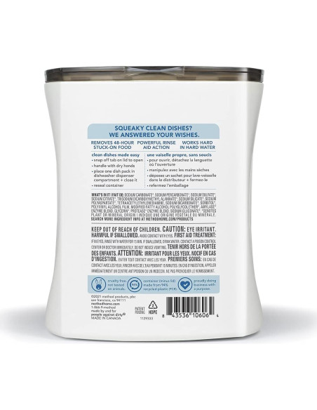 Detergente para Lavavajillas Method 30 Tabletas Sin Fragancia Detergente para Lavavajillas Method 30 Tabletas Sin Fragancia