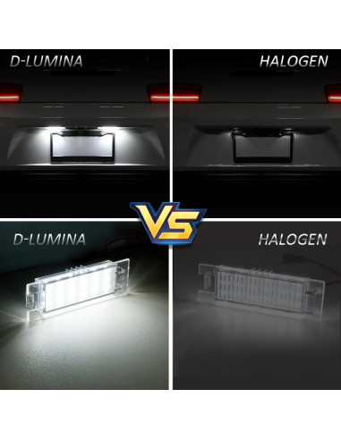 Luces LED de Placa de Matrícula D-Lumina para Chevy 2014+