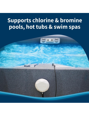 Monitor de Agua Inteligente Crystal para Piscinas y Jacuzzis