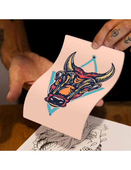 Piel Falsa de Tatuaje Sintética 3mm KTKAJW - 4 Piezas Piel Falsa de Tatuaje Sintética 3mm KTKAJW - 4 Piezas