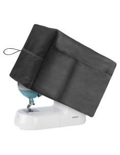 Funda de Máquina de Coser Boczif Negra con Bolsillos y Asa