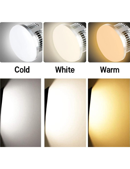 Paquete de 2 bombillas LED Gimaibugraff 85W E27 regulables Paquete de 2 bombillas LED Gimaibugraff 85W E27 regulables