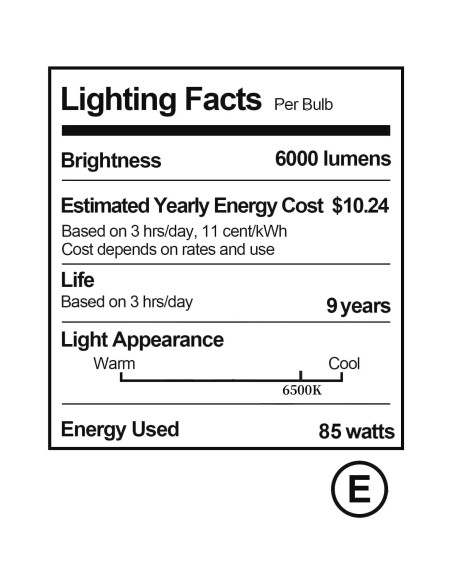 Paquete de 2 bombillas LED Gimaibugraff 85W E27 regulables Paquete de 2 bombillas LED Gimaibugraff 85W E27 regulables