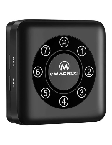 Alarma Inalámbrica Solar eMACROS BT274 con Sensor de Movimiento