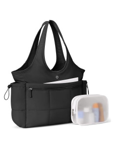 Bolsa Tote Puffer BOSTANTEN para Mujeres - Ligera y Acolchada