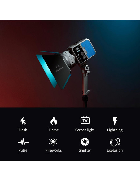 Kit de Iluminación Fotográfica Mini Max-X Harlowe 40W Bi-Color Kit de Iluminación Fotográfica Mini Max-X Harlowe 40W Bi-Color