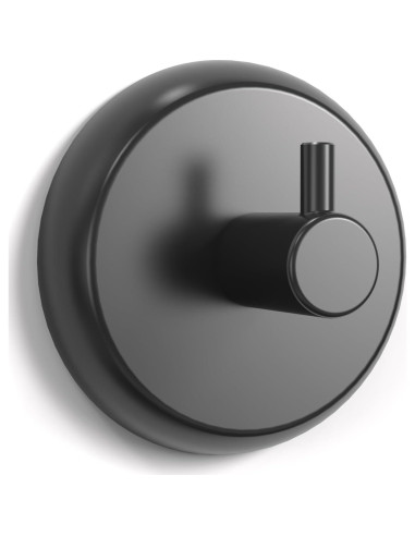 Ganchos de Succión AILUROPODA 2 Pack Acero Inoxidable Negro