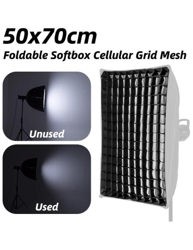 Rejilla Celular de Nylon EIMSOAH 50x70cm para Caja de Luz Suave