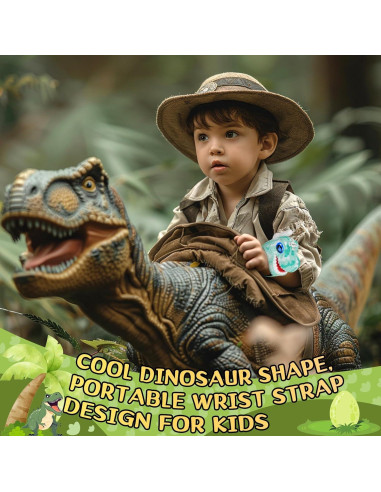 Walkie Talkies para Niños FYGURSO Azul Dinosaurio 1000m