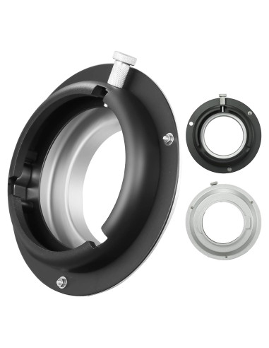 Adaptador de Montura Broncolor a Bowens JORIXXY para Softboxes