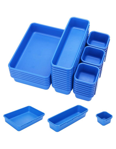 Organizador de Herramientas KeFanta 42 Pack Ajustable Azul