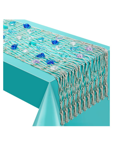 Caminito de Mesa de Red de Pesca Tudomro 96.5x170 cm Decoración Náutica