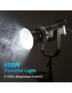 Luz de Video LED GVM SD600S 600W 5600K para Fotografía 2