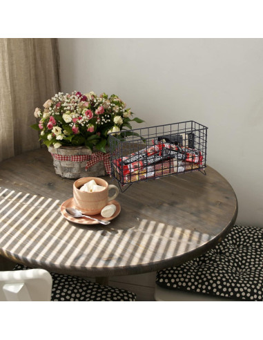 Soporte para cápsulas de café ELLDOO negro mediano 27x9x15 cm