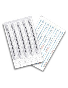 BodyJ4You 10PC Agujas de Piercing Acero Quirúrgico 12G