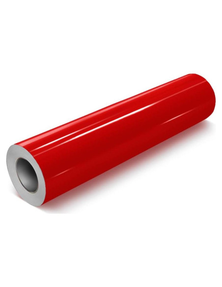 Vinilo Adhesivo Permanente VViViD DECO65 Rojo 2.13m x 0.30m Vinilo Adhesivo Permanente VViViD DECO65 Rojo 2.13m x 0.30m